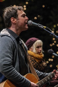 Gerrit Hoß spielt auch im Winter draußen